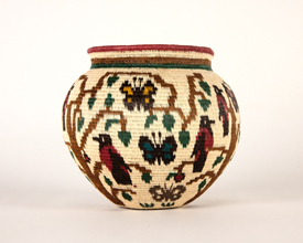 Pictorial Basket #5206