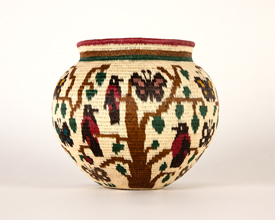 Pictorial Basket #5206