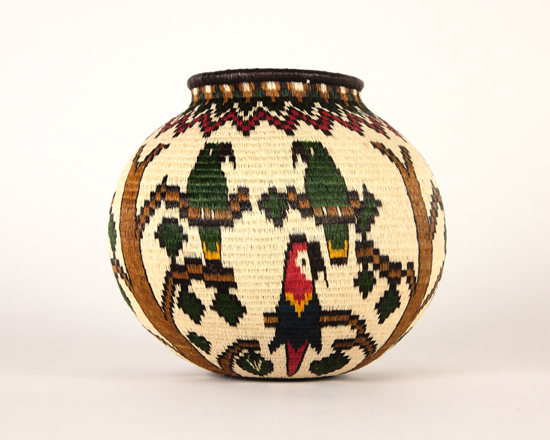 Pictorial Basket #5207