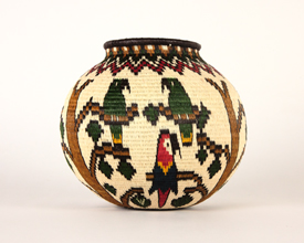 Pictorial Basket #5207