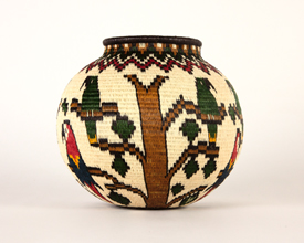 Pictorial Basket #5207