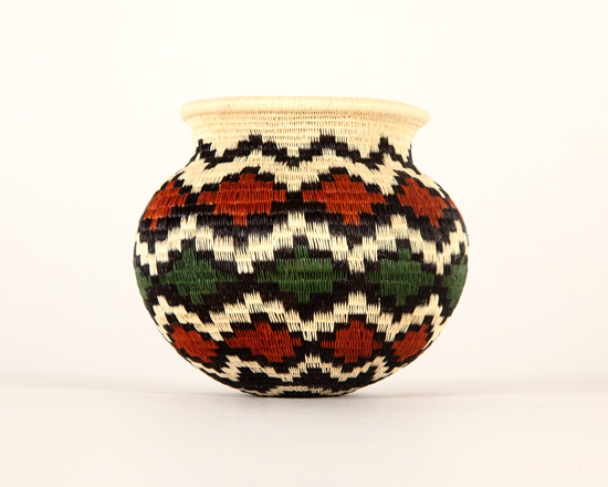 Colorful Geometric Basket #5228