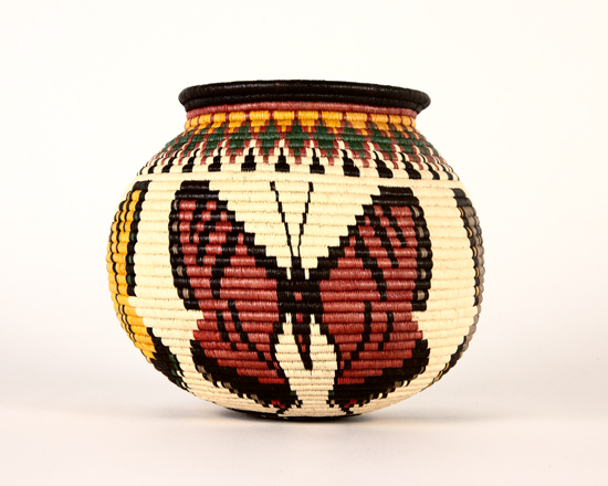 Pictorial Basket #5253