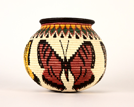 Pictorial Basket #5253