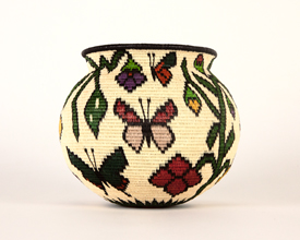 Pictorial Basket #5270