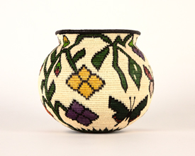 Pictorial Basket #5270