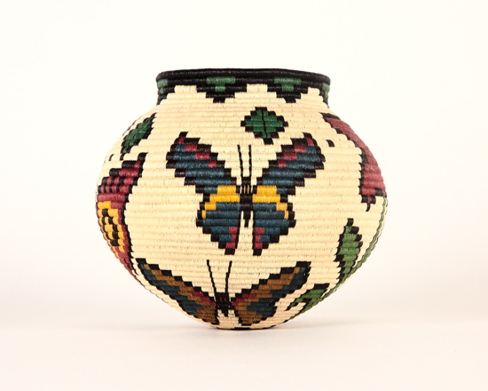 Pictorial Basket #5272