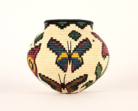 Pictorial Basket #5272