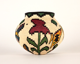 Pictorial Basket #5272