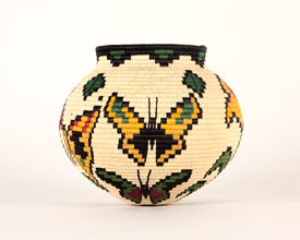 Pictorial Basket #5272