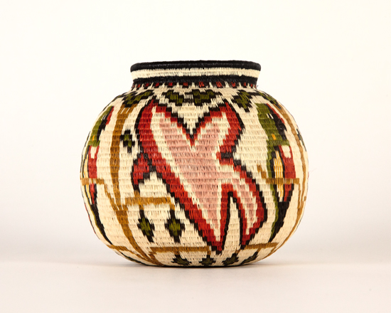 Pictorial Basket #5276