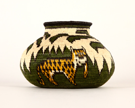Pictorial Basket #5280