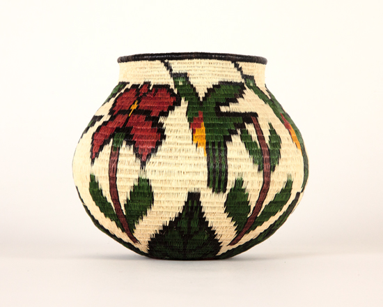 Pictorial Basket #5400