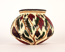 Pictorial Basket #5402