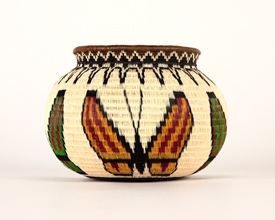 Pictorial Basket #5408