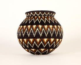 Colorful Geometric Basket #5409