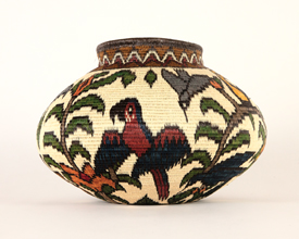 Pictorial Basket #5528