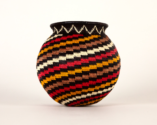 Colorful Geometric Basket #5530