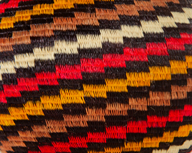 Colorful Geometric Basket #5530