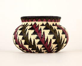 Colorful Geometric Basket #5536