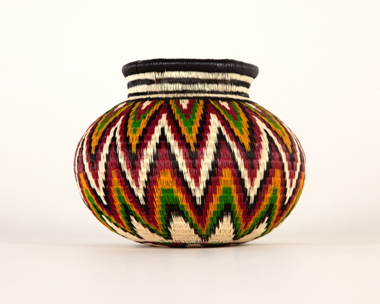 Colorful Geometric Basket #5541
