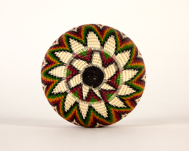 Colorful Geometric Basket #5541
