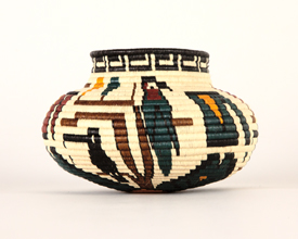 Pictorial Basket #5543
