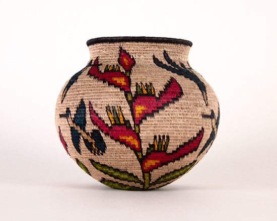 Pictorial Basket #5545