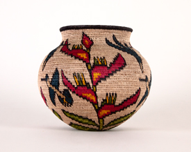 Pictorial Basket #5545