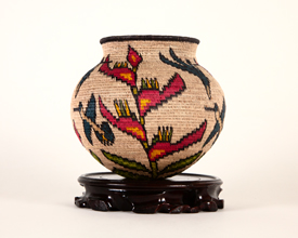 Pictorial Basket #5545
