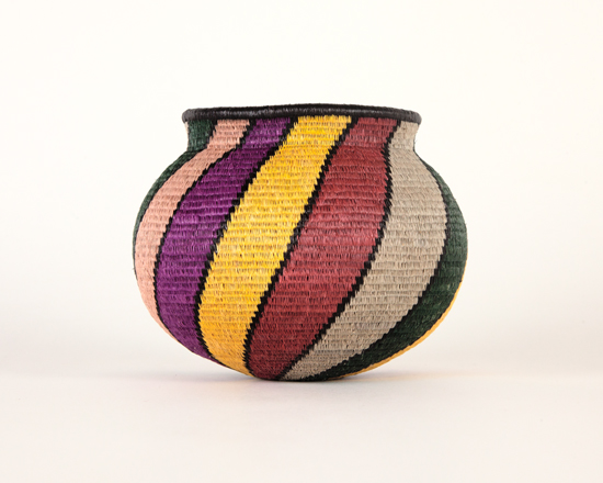 Colorful Geometric Basket #5152