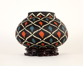 Colorful Geometric Basket #5205