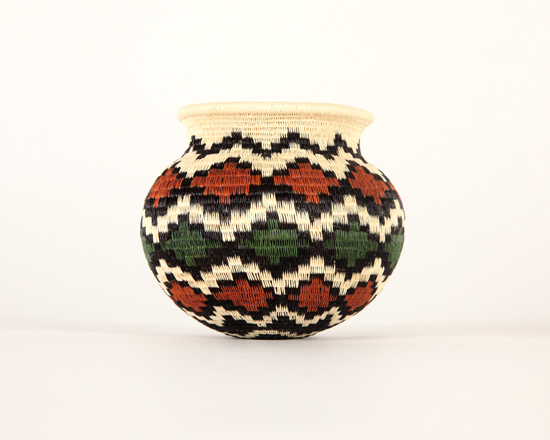 Colorful Geometric Basket #5228