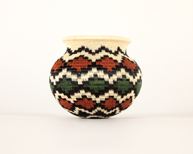 Colorful Geometric Basket #5228