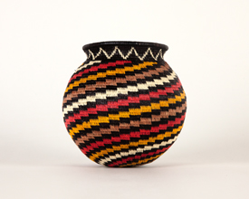 Colorful Geometric Basket #5530