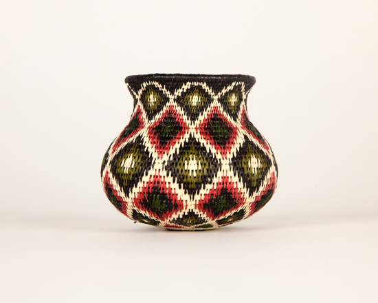 Colorful Geometric Basket #10192