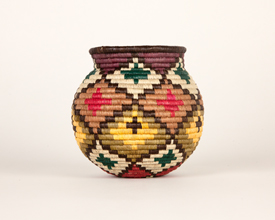 Colorful Geometric Basket #10878