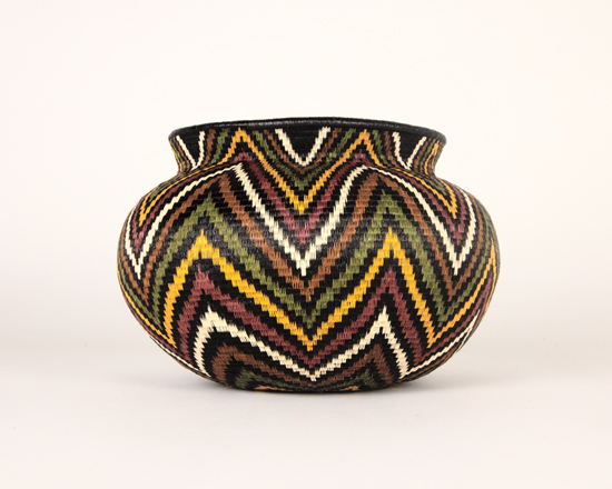 Colorful Geometric Basket #2950