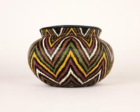 Colorful Geometric Basket #2950