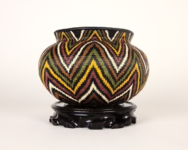 Colorful Geometric Basket #2950