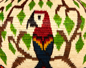 Pictorial Basket #4034