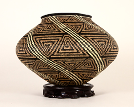 Colorful Geometric Basket #4407