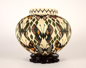 Pictorial Basket #4430