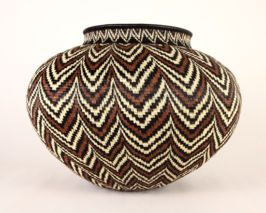 Colorful Geometric Basket #4706