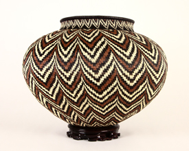 Colorful Geometric Basket #4706