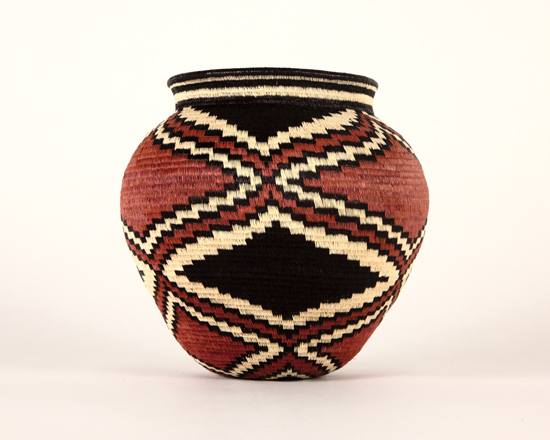 Colorful Geometric Basket #4938