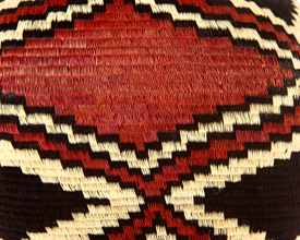 Colorful Geometric Basket #4938