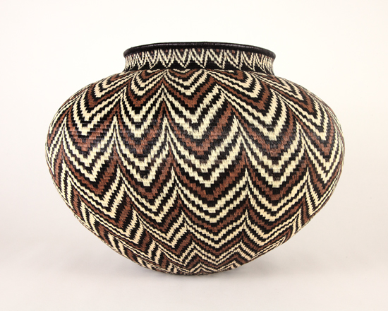 Colorful Geometric Basket #4706