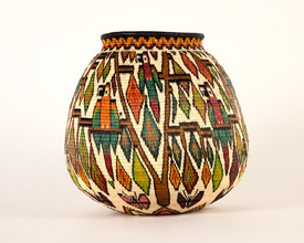 Pictorial Basket #5149