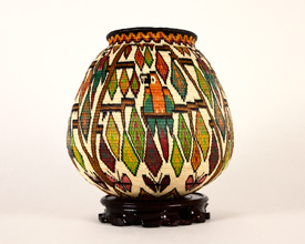 Pictorial Basket #5149
